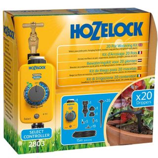 Hozelock-Bewässerungsset-20-Töpfe-zeitsparend-Pflanzen-automatisch-bewässern