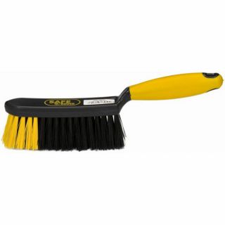 handfeger-mit-harten-borsten-28-cm-safe-brush-gelb-schwarz-industriell
