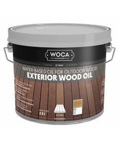 Woca-Exterior-Oil-Grau-2,5L-draußen-Holz-behandeln-Öl-pflegt-schützt