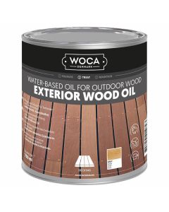 Woca-Exterior-Oil-grau-750ml-draußen-Holz-behandeln-Öl-pflegt-schützt