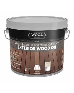 Woca-Exterior-Oil-Teak-2,5L-draußen-Holz-behandeln-Öl-pflegt-schützt
