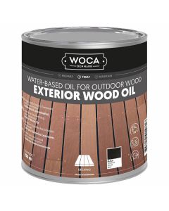 Woca-Exterior-Oil-Schwarz-750ml-draußen-Holz-behandeln-Öl-pflegt-schützt